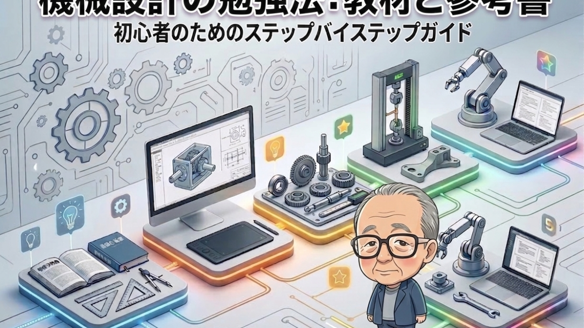 機械設計の勉強法：教材と参考書