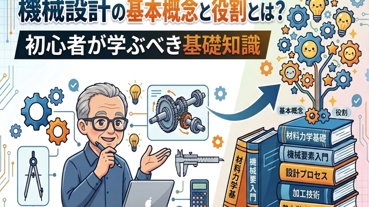 機械設計の基本概念と役割について