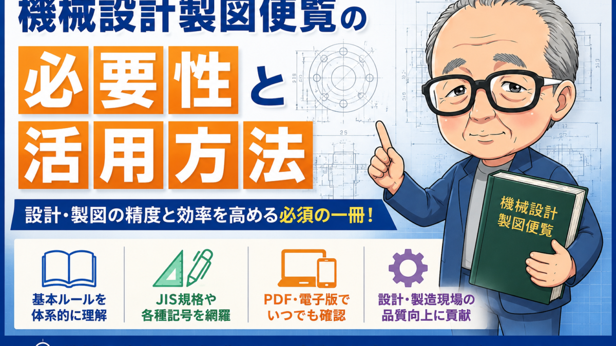 機械設計製図便覧の必要性と活用方法