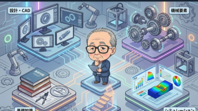 機械設計をマスターするためのスキルマップ