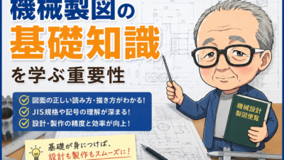 機械製図の基礎知識を学ぶ重要性