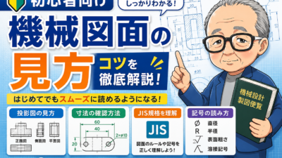 初心者向けの機械図面の見方のコツを徹底解説【製図の基本がわかる】