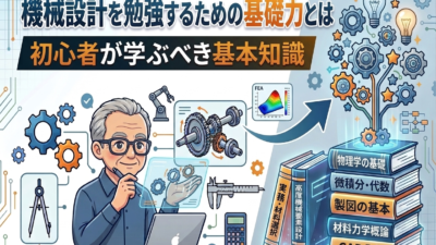 機械設計を勉強するための基礎力とは