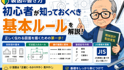 製図の書き方｜初心者が知っておくべき基本ルールを解説