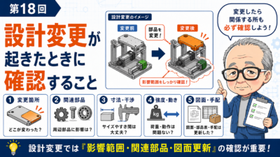 第18回｜設計変更が起きたときに確認すること