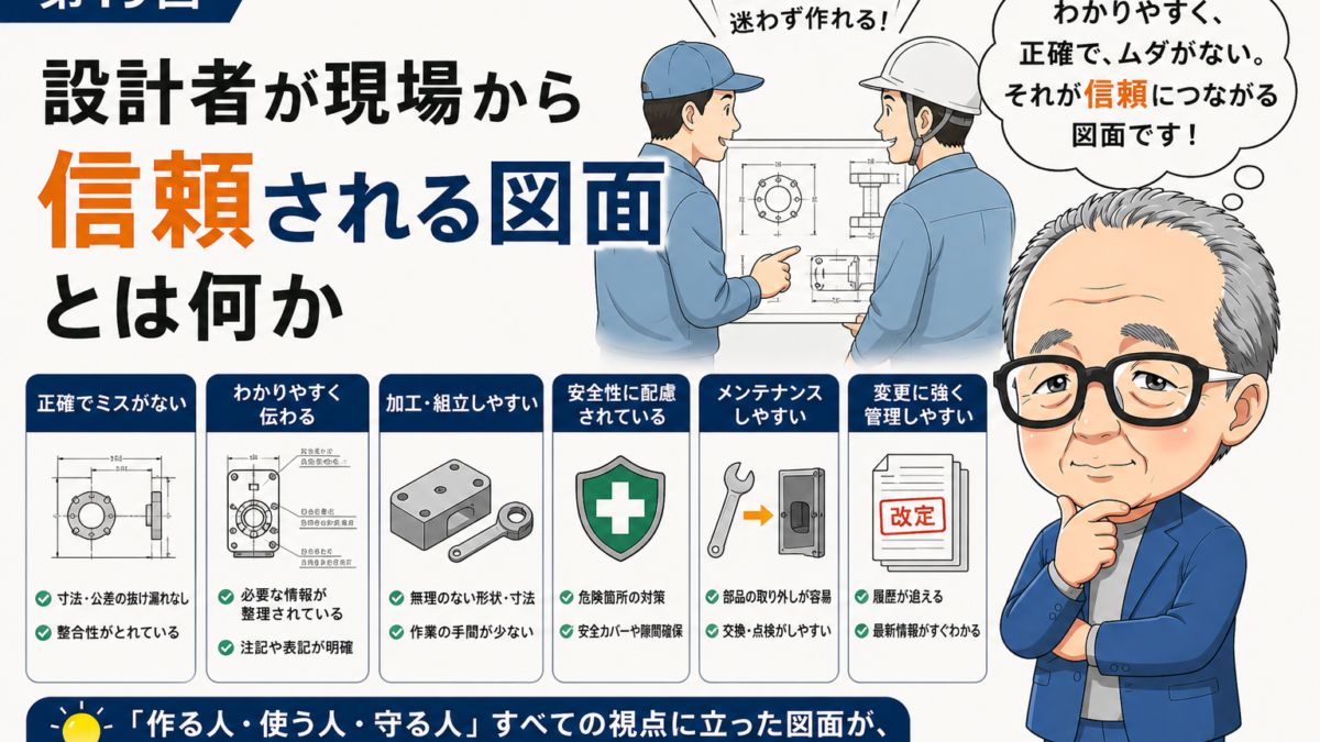 第19回｜設計者が現場から信頼される図面とは何か