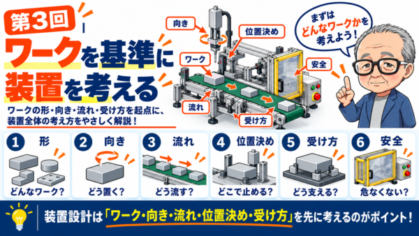第3回｜ワークを基準に装置を考える