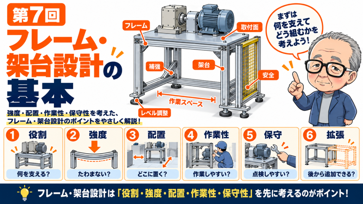 第7回｜フレーム・架台設計の基本