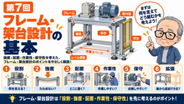 第7回｜フレーム・架台設計の基本