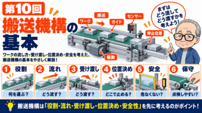 第10回｜搬送機構の基本