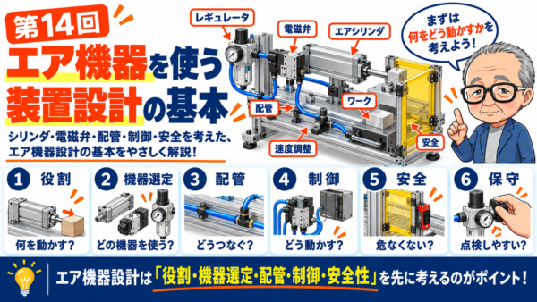 第14回｜エア機器を使う装置設計の基本