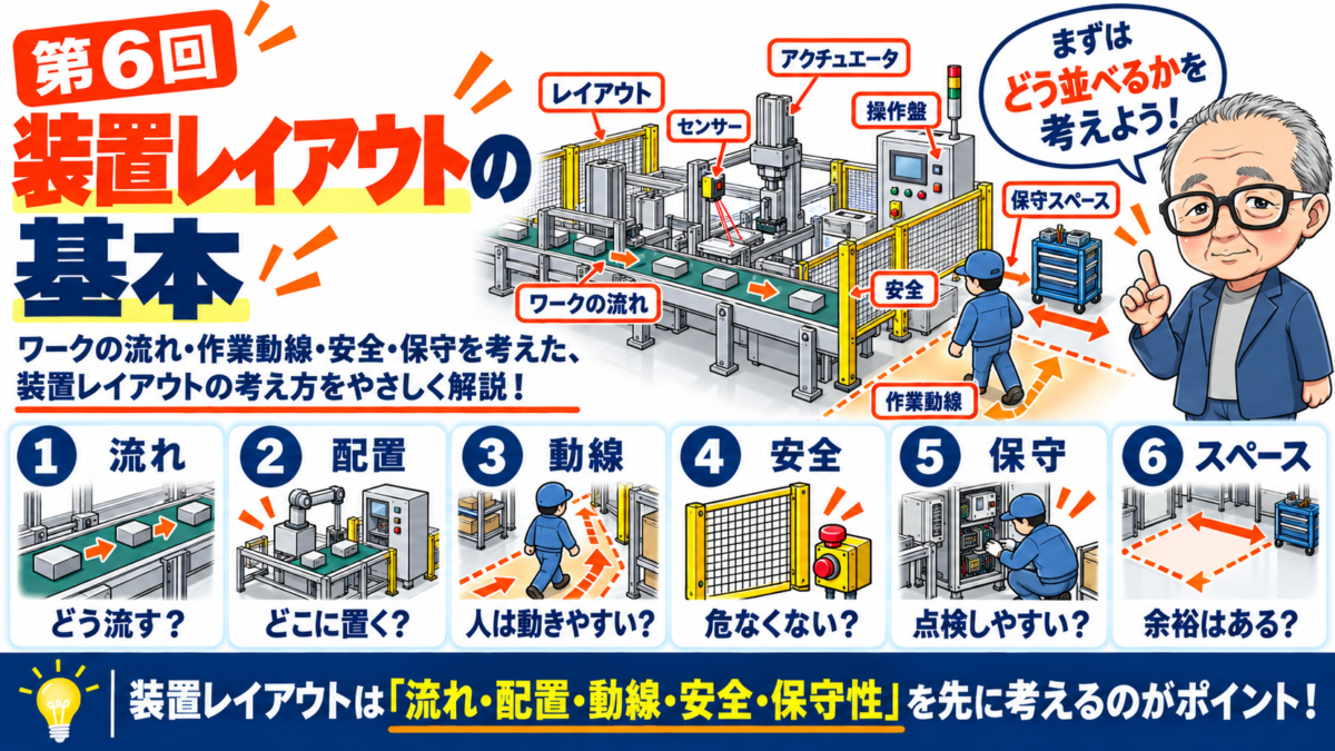 第6回｜装置レイアウトの基本