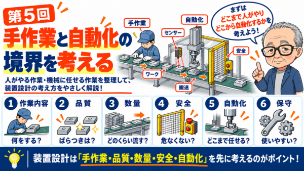 第5回｜手作業と自動化の境界を考える