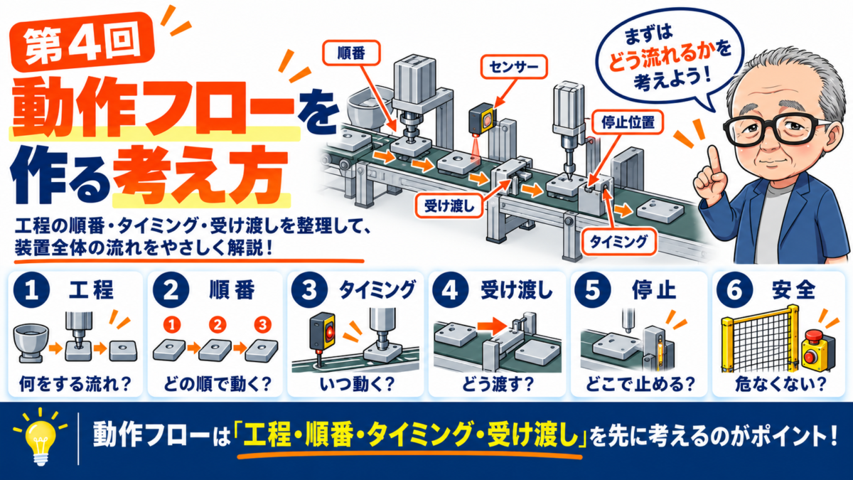 第4回｜動作フローを作る考え方