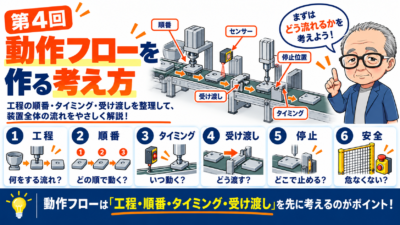 第4回｜動作フローを作る考え方